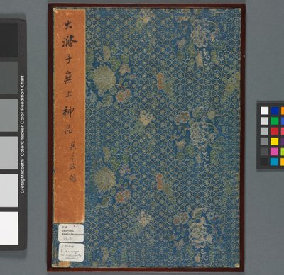 Muistoja Qinhuai-joesta, Qing-dynastiasta (muste ja väri paperille) tekijältä Shitao Daoji