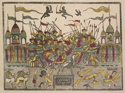 Taistelukohtaus (käänteinen) tekijältä Shri Gobinda Chandra Roy