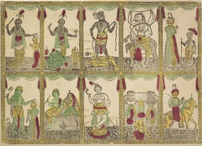 Das Avataras, Vishnun kymmenen inkarnaatiota (käänteinen) tekijältä Shri Gobinda Chandra Roy