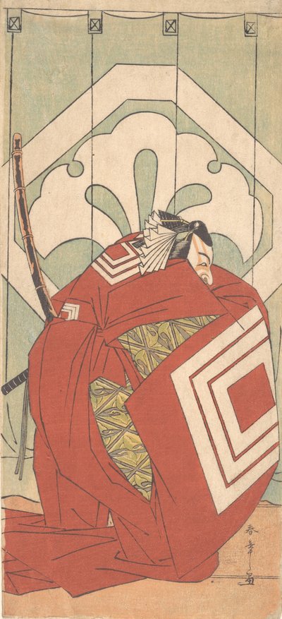 Ichikawa Dan Juro V -jäsen Ah, siitä on aikaa, vai mitä? 1779. tekijältä Shunsho