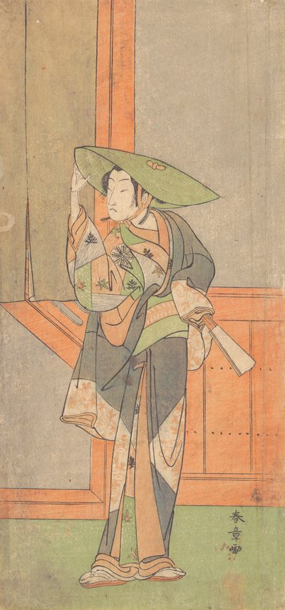 Ensimmäinen Nakamura Tomijuro Izaemonin roolissa, 2. kuukausi, 1771. tekijältä Shunsho