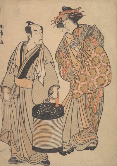 tee rd Segawa Crisantem Dona com a pla Oiran, oi? 1776. sh a fin tekijältä Shunsho