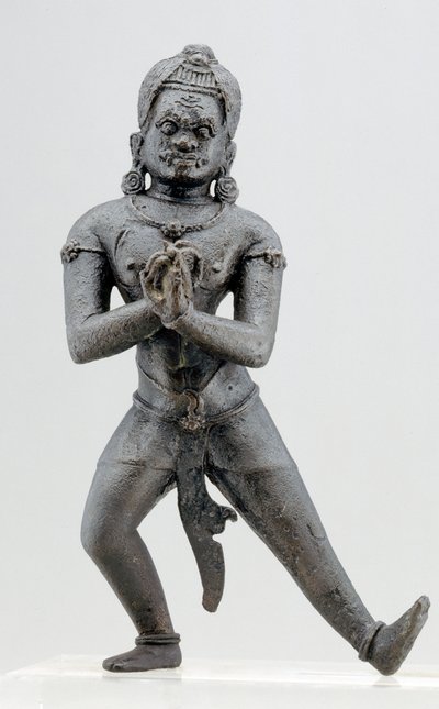 Demoninen jumaluus, Lopburi-kulttuuri (pronssi) tekijältä Siamese School