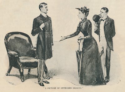 Kuva loukkaavasta ihmisarvosta, 1892 tekijältä Sidney Paget