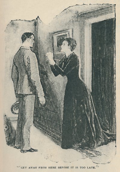Lähde pois täältä ennen kuin on liian myöhäistä, 1892 tekijältä Sidney Paget