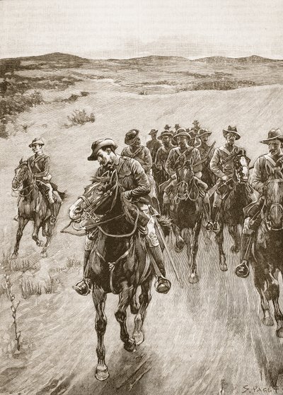 Lobengulan radalla, 1893, kuvitus 