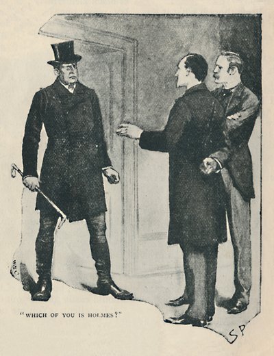 Kuka teistä on Holmes, 1892 tekijältä Sidney Paget