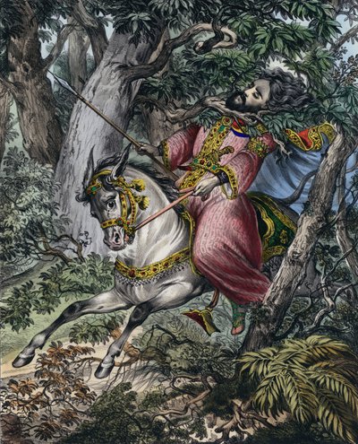 Absalomin kuolema tekijältä Siegfried Detler Bendixen