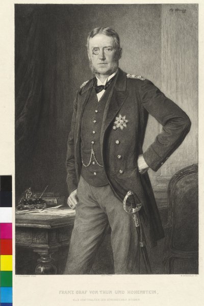 Franz von Thun ja Hohenstein tekijältä Siegmund L