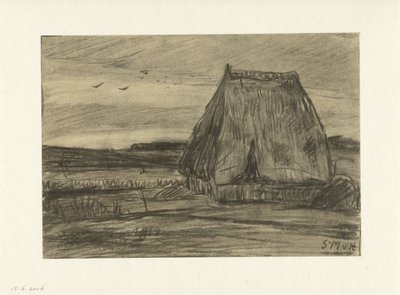 Maisema kotalla tekijältä Sientje Mesdag van Houten