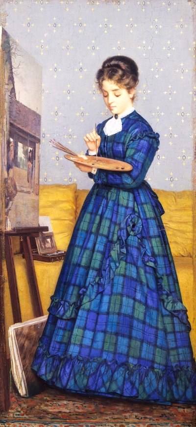 taidemaalari tekijältä Silvestro Lega