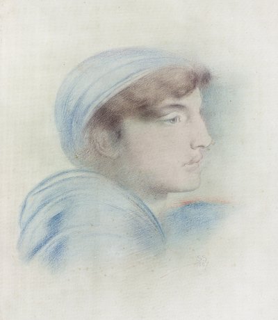 Kuvatutkimus profiilissa tekijältä Simeon Solomon
