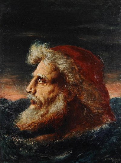 "Auta Herra tai minä kadon" tekijältä Simeon Solomon
