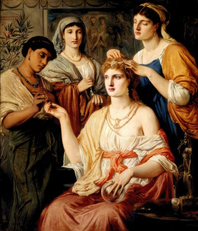 Roomalaisen naisen wc tekijältä Simeon Solomon