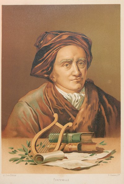 Bernard le Bovier de Fontenellen muotokuva 1657-1757, 1879. tekijältä Simón Gómez