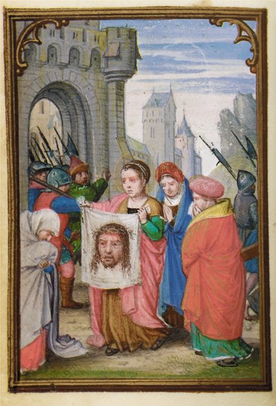 Folio pienoistuntikirjasta, Rooman käyttö, Brugge, 1530-35 tekijältä Simon Bening