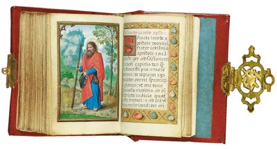 Folio pienoistuntikirjasta, Rooman käyttö, Brugge, 1530-35 tekijältä Simon Bening