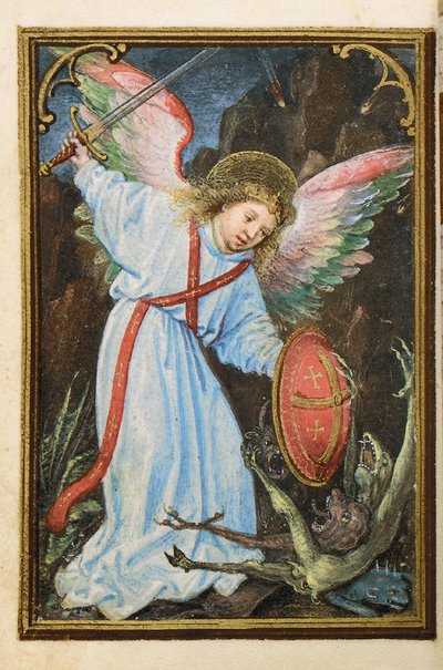 Folio pienoistuntikirjasta, Rooman käyttö, Brugge, 1530-35 tekijältä Simon Bening