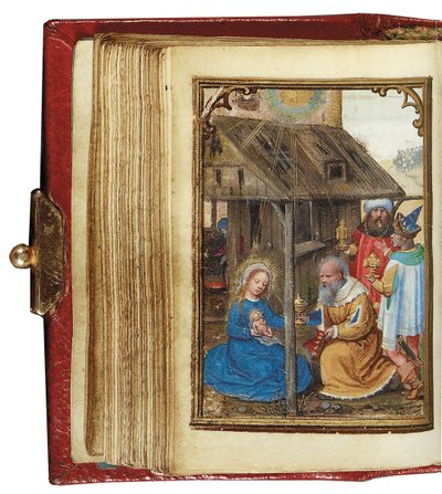 Folio pienoistuntikirjasta, Rooman käyttö, Brugge, 1530-35 tekijältä Simon Bening