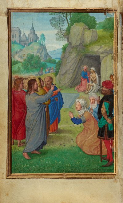Die Auferweckung des Lazarus tekijältä Simon Bening