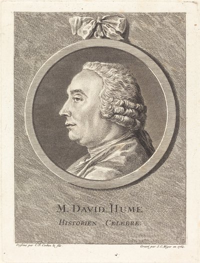 M. David Hume tekijältä Simon Charles Miger after Charles Nicolas Cochin II
