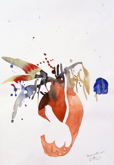 Terrakottamaljakko, 2003(akvarelli) tekijältä Simon Fletcher
