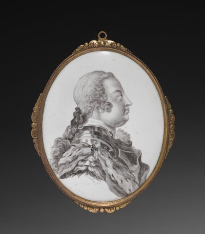 aSoikea plakki, Duke of Cumberland, n. 1755. tekijältä Simon Francois Ravenet