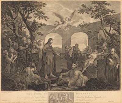 Bethesdan allas tekijältä Simon Francois Ravenet I and Victor Marie Picot after William Hogarth