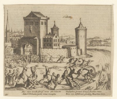 Zichemin rangaistus, 1578 tekijältä Simon Frisius