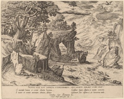 Haaksirikon jälkeen tekijältä Simon Novellanus after Cornelis Cort