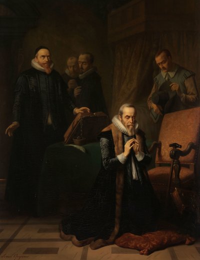 Johan van Oldenbarneveltin viimeinen rukous tekijältä Simon Opzoomer