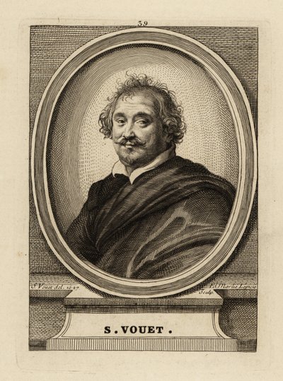 Simon Vouetin muotokuva tekijältä Simon Vouet