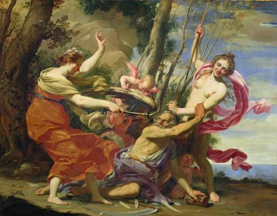 Nuoruuden ja kauneuden voittama aika tekijältä Simon Vouet