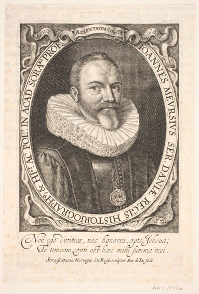 Johannes Meursius, congelig histograf tekijältä Simon de Pas