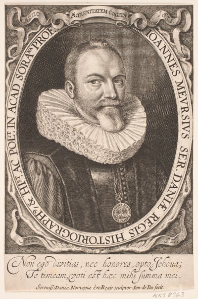Johannes Meursius, congelig histograf tekijältä Simon de Pas