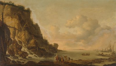 Rocky Coast tekijältä Simon de Vlieger (attributed to)