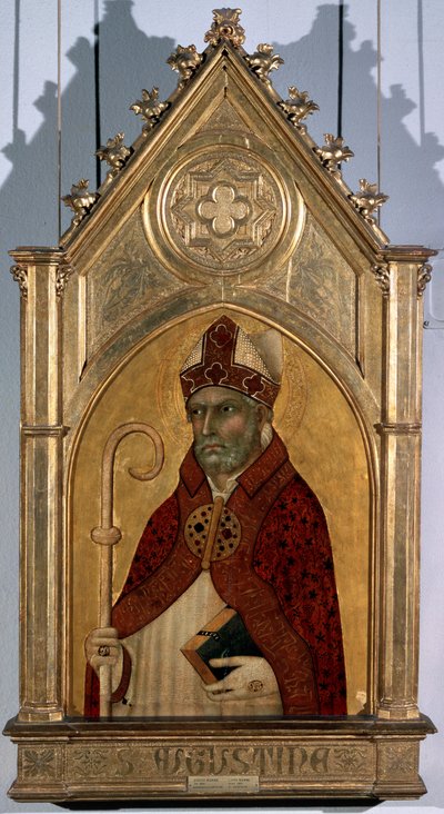 Pyhä Augustinus, 1320-luku. tekijältä Simone Martini