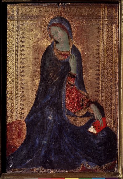 Neitsyt ilmoitus. Simone Martinin maalaus (1280/85-1344) tekijältä Simone Martini