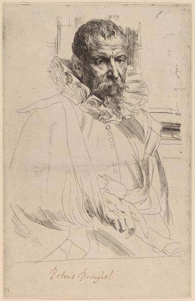 Pieter Bruegel nuorempi tekijältä Sir Anthony van Dyck