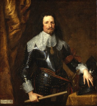 Carignanon prinssin Thomas Francisuksen muotokuva 1596-1656. tekijältä Sir Anthony van Dyck