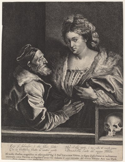 Titianin rakastajatar tekijältä Sir Anthony van Dyck