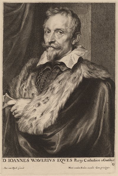 Jan van der Wouwer tekijältä Sir Anthony van Dyck and Paulus Pontius
