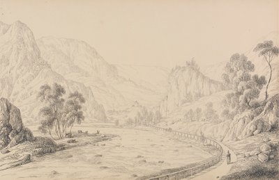 30 katselukertaa Tirolissa ja Italiassa: Brixenin ja Klausenin välillä - Tiroli, 27. lokakuuta 1840 tekijältä Sir Charles D