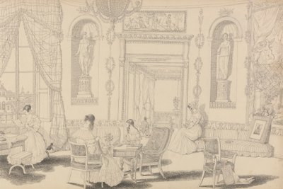 30 katselukertaa Tirolissa ja Italiassa: Pyöreä budoaari Casino Pecorissa 10. lokakuuta 1841 tekijältä Sir Charles D