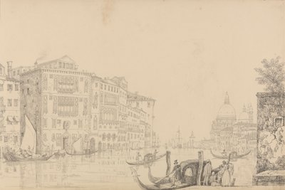 Albumi 30 katselukertaa Tirolissa ja Italiassa: Näkymä Grand Canalille 9. marraskuuta 1840 tekijältä Sir Charles D