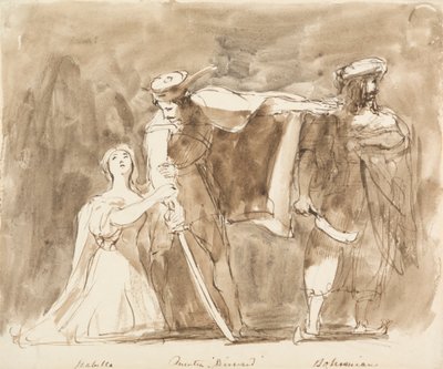 Kohtaus Quentin Durwardista tekijältä Sir David Wilkie