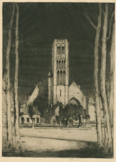 Belgialainen setti: Damme [No. 5] tekijältä Sir David Young Cameron