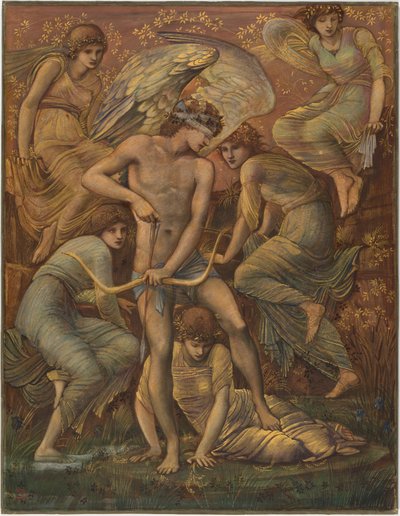 Amorin metsästyskentät tekijältä Sir Edward Burne Jones