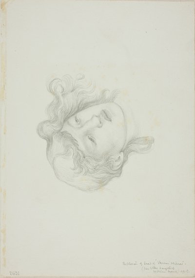 Pään heijastus, Venuksen peilin tutkimus tekijältä Sir Edward Burne Jones