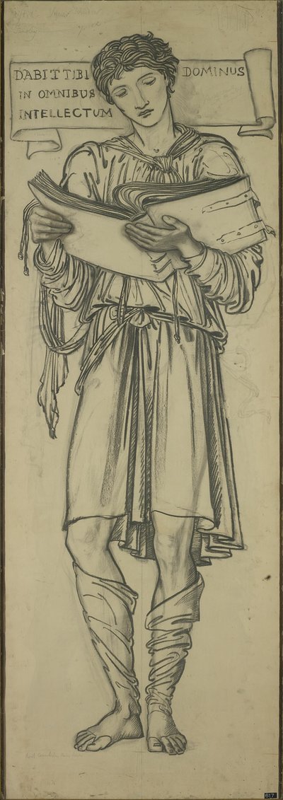 Timothy (sarjakuva Lady Chapelille, itäikkuna) tekijältä Sir Edward Burne Jones